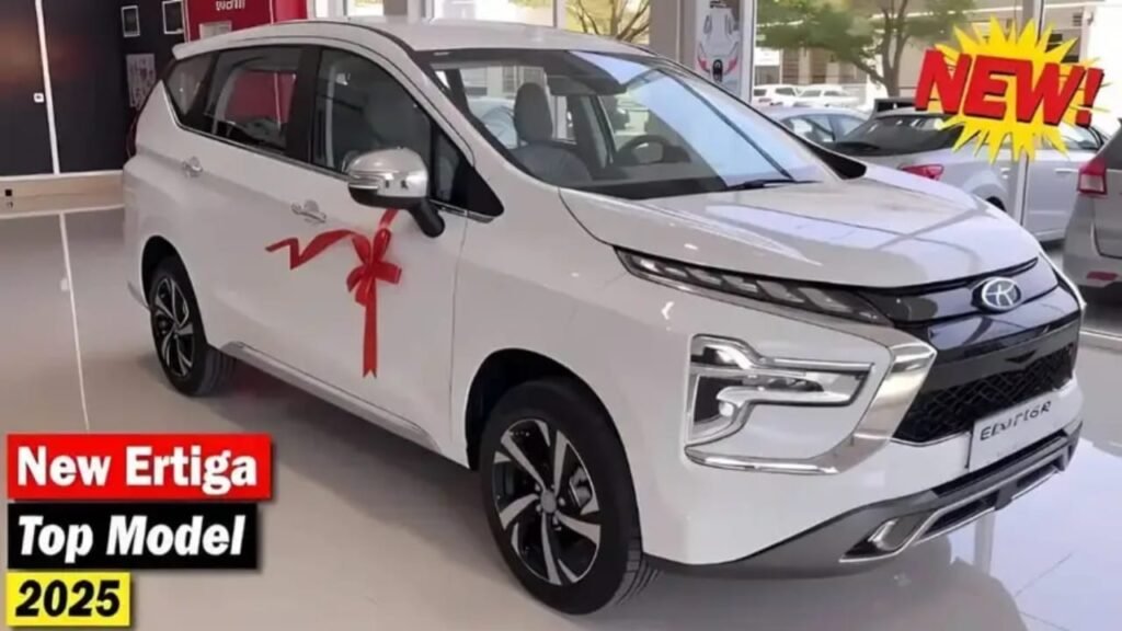 Maruti Suzuki Ertiga 2025 Launches – 1.5L Petrol Engine, 32KMPL Mileage & Spacious 7-Seater MPV, Book Now!