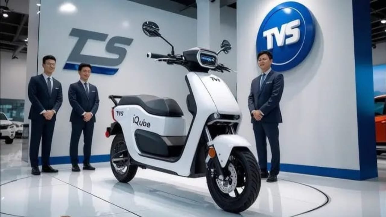 TVS iQube Electric 2025 – 4.4kW Motor, 520KM Range & 1-Hour Fast Charging with Smart Connectivity at ₹55,499!