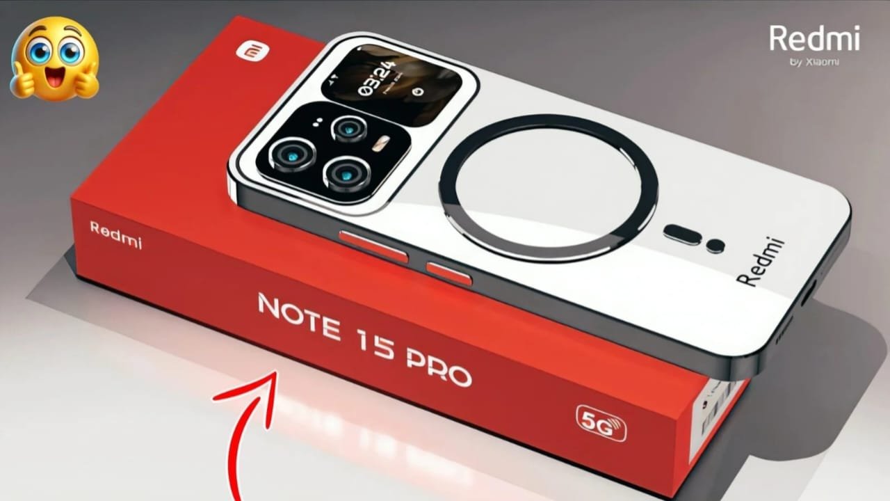 Redmi Note 15 Pro 5G – Next-Gen Smartphone With 108MP AI Camera, 24GB RAM & 7300mAh Battery!