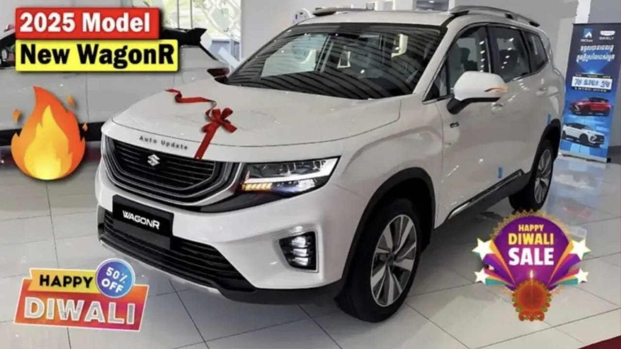 New Maruti Suzuki Wagon R 2025 – 1.2L Dual Jet Engine, 34KM/KG CNG Mileage & Smart Infotainment System at Just ₹3.99 Lakh!